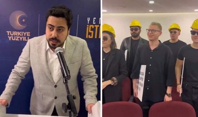 Erdoğan taklidi yapan Muhammed Nur Nahya ve Yellowossi'nin atışması gündem oldu: 'A Haber'de yine fırlıyoruz aya!'