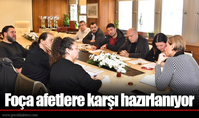 Foça afetlere karşı hazırlanıyor