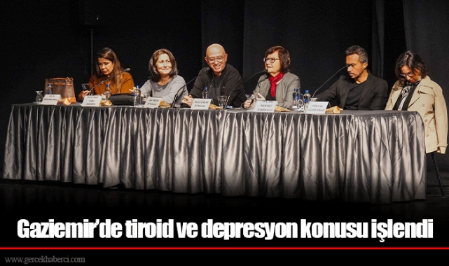 Gaziemir’de tiroid ve depresyon konusu işlendi