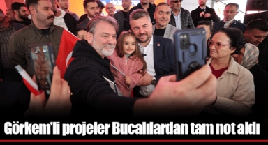Görkem’li projeler Bucalılardan tam not aldı