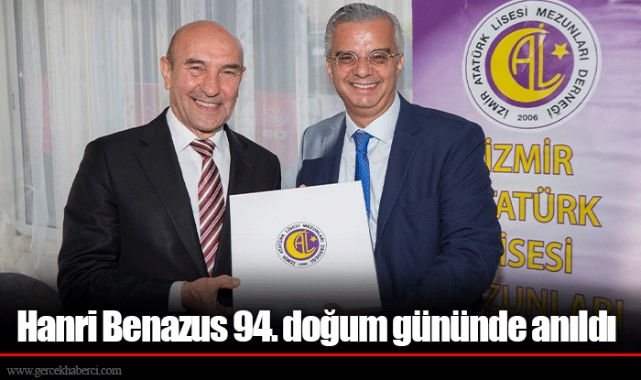 Hanri Benazus 94. doğum gününde anıldı