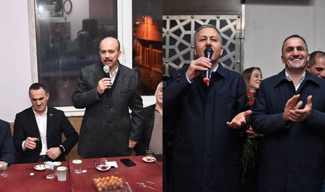 İçişleri Bakanı ile Emniyet Müdürü seçim çalışmalarında