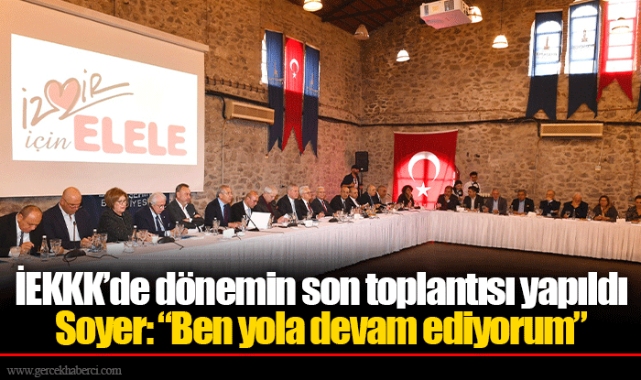 İEKKK’de dönemin son toplantısı yapıldı