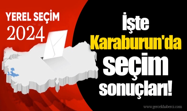 İşte Karaburun'da seçim sonuçları!