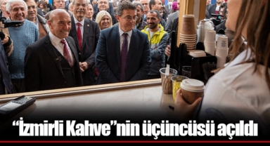 “İzmirli Kahve”nin üçüncüsü açıldı