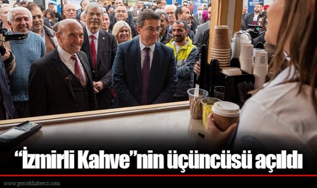 “İzmirli Kahve”nin üçüncüsü açıldı