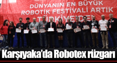 Karşıyaka’da Robotex rüzgarı