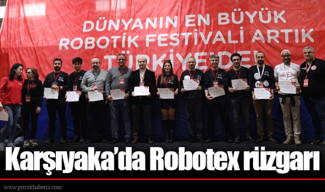 Karşıyaka’da Robotex rüzgarı