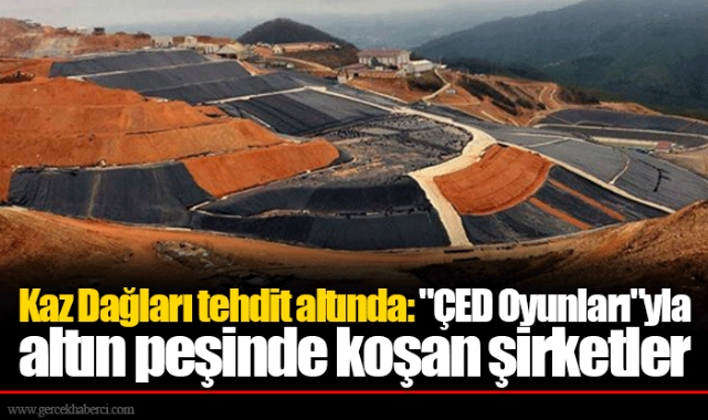 Kaz Dağları tehdit altında: "ÇED Oyunları"yla altın peşinde koşan şirketler