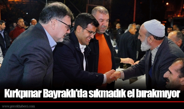 Kırkpınar Bayraklı'da sıkmadık el bırakmıyor