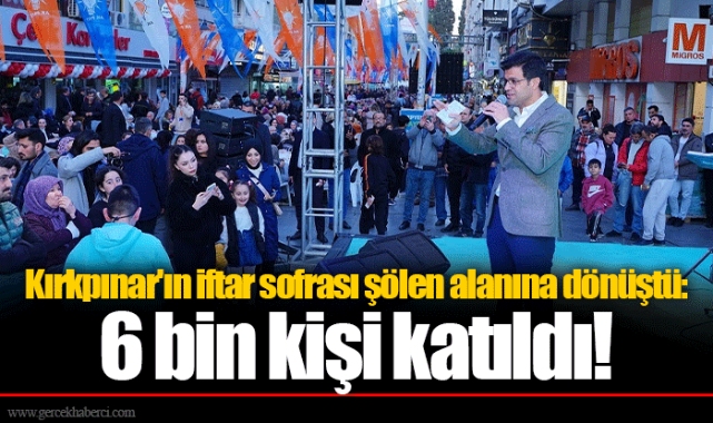 Kırkpınar'ın iftar sofrası şölen alanına dönüştü: 6 bin kişi katıldı!