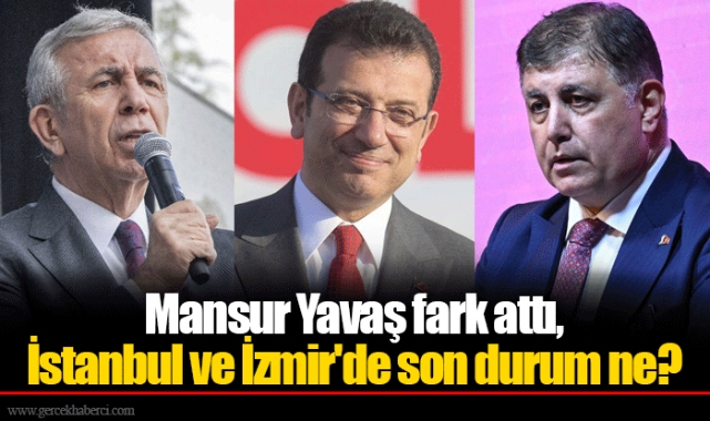 Mansur Yavaş fark attı, İstanbul ve İzmir&#039;de son durum ne?