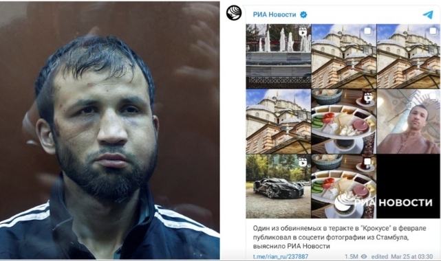 Moskova saldırganlarından birinin Fatih’te çekilmiş fotoğrafları ortaya çıktı
