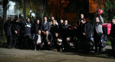 Moto kuryelere gece yarısı ziyareti