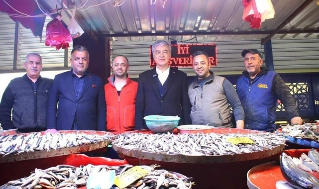 Murat Gökçekaya pazarın nabzını tuttu  "Pazarcımız da halkımız da mağdur olmayacak"
