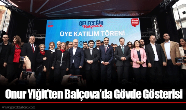 Onur Yiğit’ten Balçova’da Gövde Gösterisi