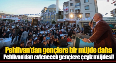 Pehlivan’dan gençlere bir müjde daha