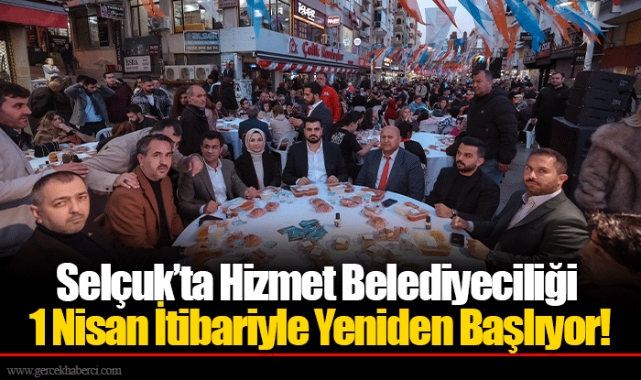 Selçuk’ta Hizmet Belediyeciliği 1 Nisan İtibariyle Yeniden Başlıyor!