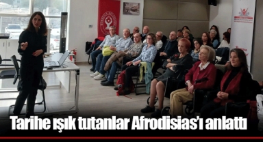 Tarihe ışık tutanlar Afrodisias’ı anlattı