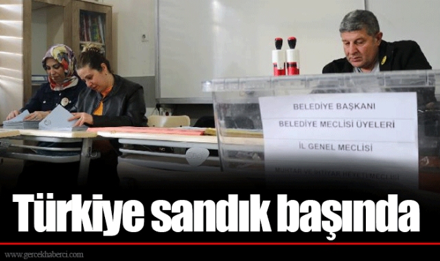 Türkiye sandık başında