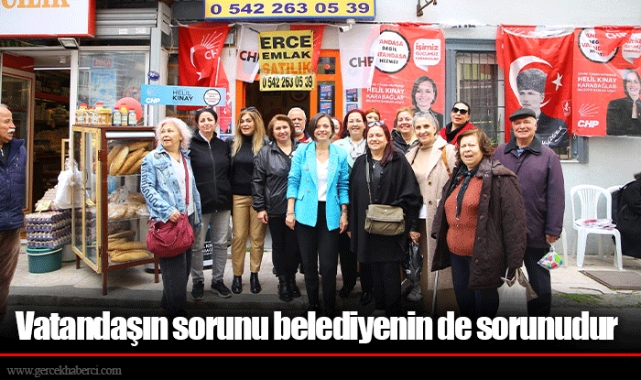 Vatandaşın sorunu belediyenin de sorunudur