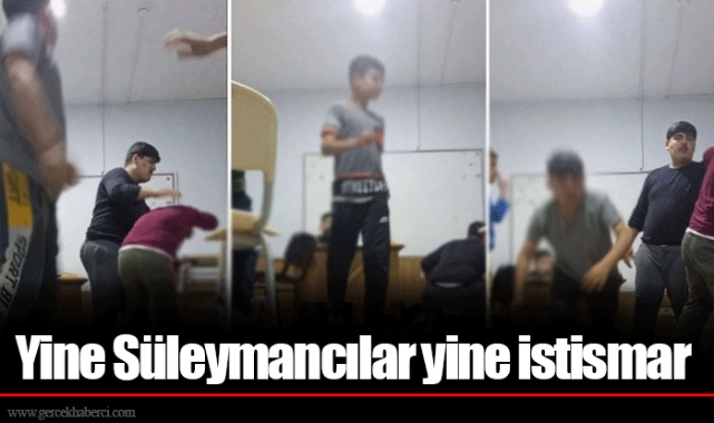 Yine Süleymancılar yine istismar