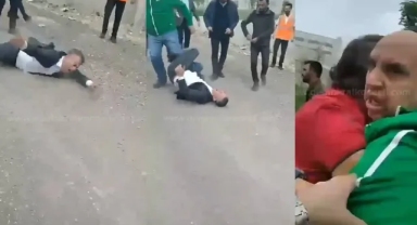 AK Partili meclis üyesi CHP’li başkanın önünde kendini yere attı