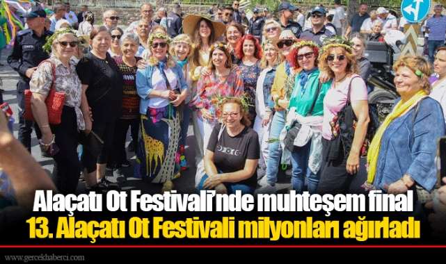 Alaçatı Ot Festivali'nde muhteşem final