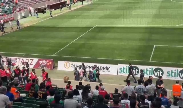 Amedspor-Iğdırspor maçı öncesi 2 gözaltı