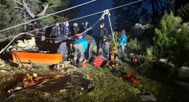 Antalya'da teleferik kabini parçalandı: 1 ölü, 10 yaralı