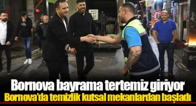 Bornova bayrama tertemiz giriyor