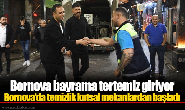 Bornova bayrama tertemiz giriyor