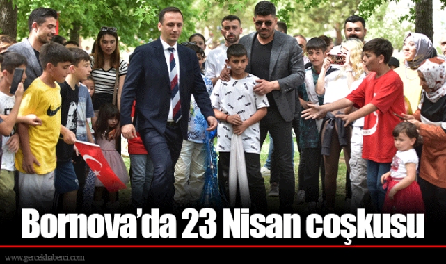 Bornova’da 23 Nisan coşkusu