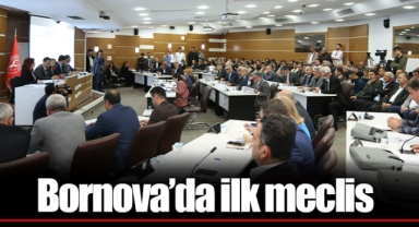 Bornova’da ilk meclis