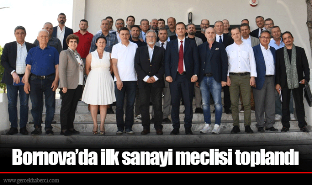 Bornova'da ilk sanayi meclisi toplandı