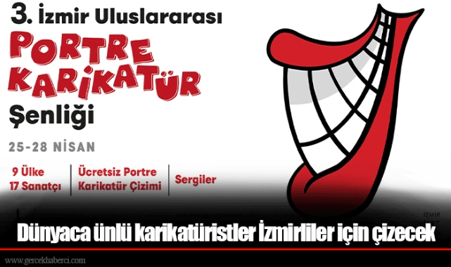 Dünyaca ünlü karikatüristler İzmirliler için çizecek