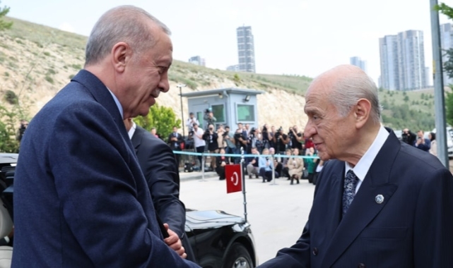 Erdoğan, Bahçeli’yi ziyaret etti