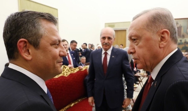 Erdoğan ve Özel çay davetinde buluştu