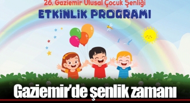 Gaziemir’de şenlik zamanı