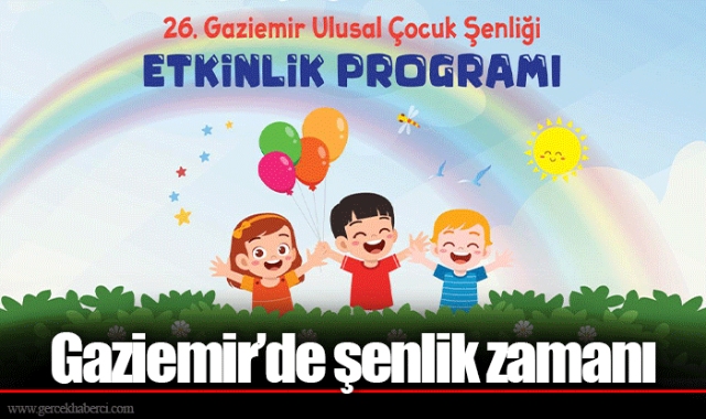 Gaziemir’de şenlik zamanı