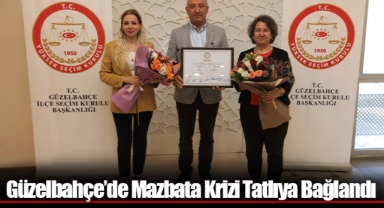 Güzelbahçe’de Mazbata Krizi Tatlıya Bağlandı