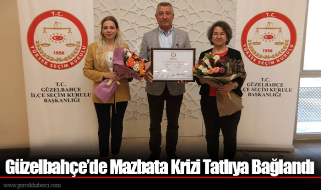 Güzelbahçe’de Mazbata Krizi Tatlıya Bağlandı