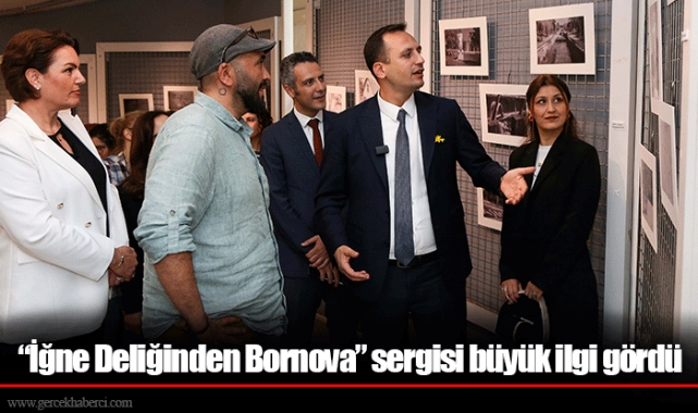 “İğne Deliğinden Bornova” sergisi büyük ilgi gördü