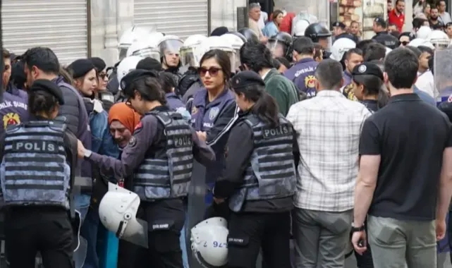 İstanbul’da düzenlenen İsrail ile ticaretin protesto edildiği eylemle ilgili iki emniyet görevlisi açığa alındı