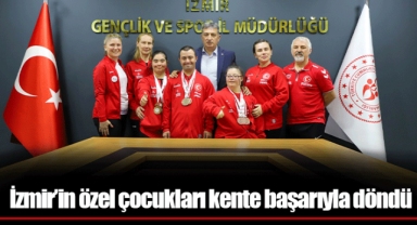 İzmir’in özel çocukları kente başarıyla döndü