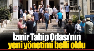 İzmir Tabip Odası’nın yeni yönetimi belli oldu