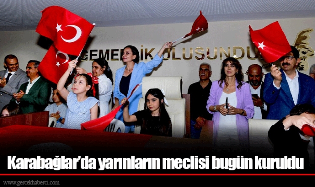 Karabağlar'da yarınların meclisi bugün kuruldu