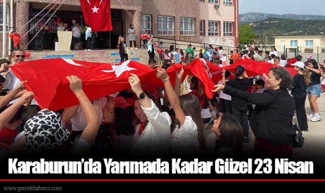 Karaburun’da Yarımada Kadar Güzel 23 Nisan