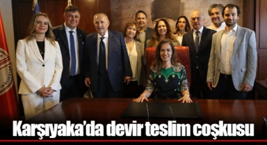 Karşıyaka’da devir teslim coşkusu