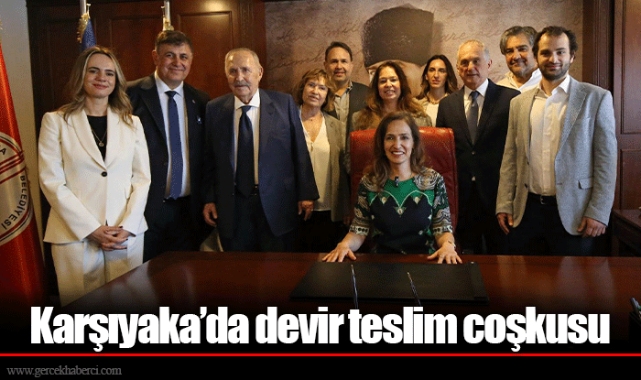 Karşıyaka’da devir teslim coşkusu